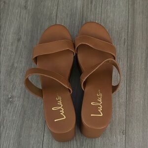 Lulu's Tan Women's Sandals